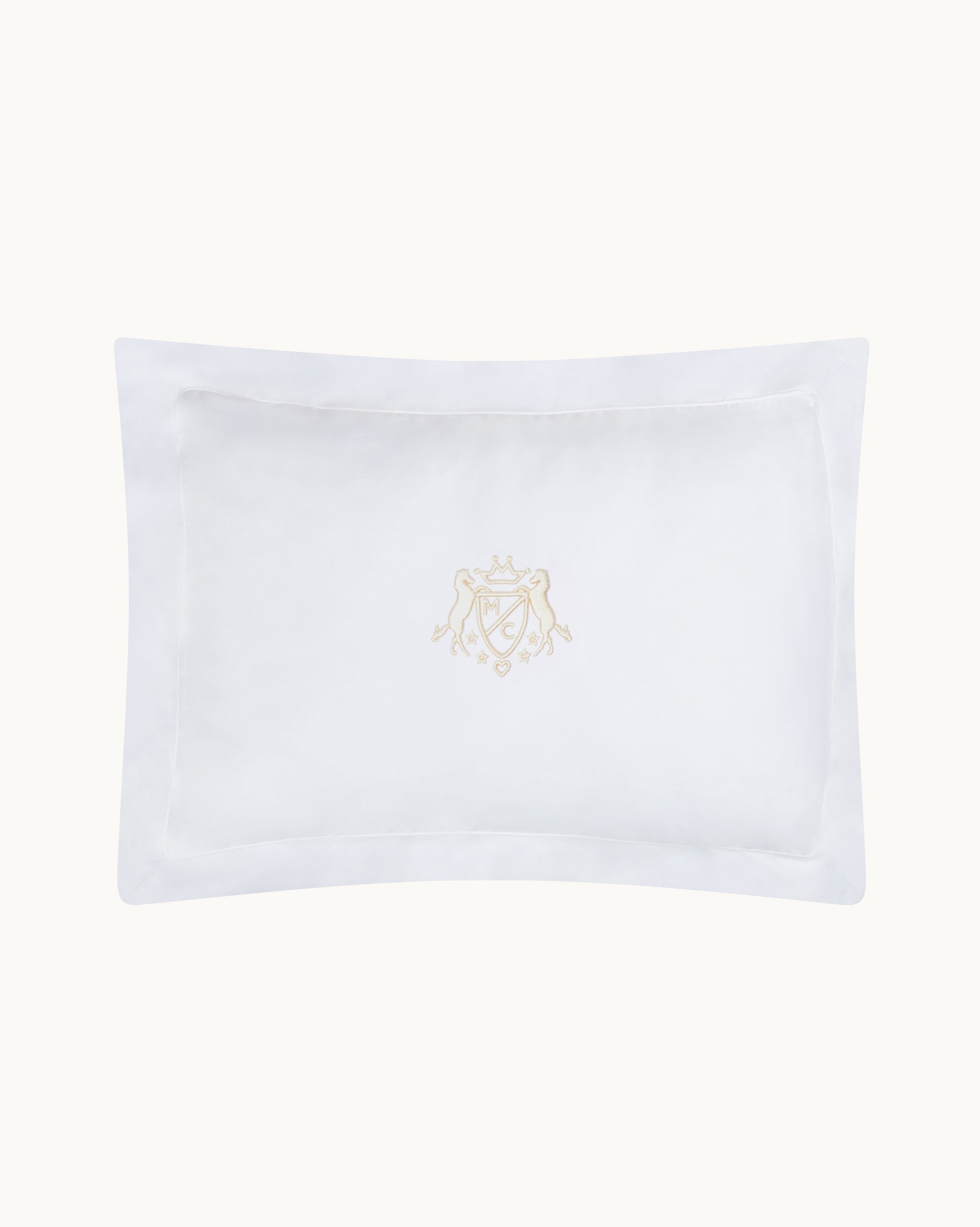 The Crest Cushion Cover