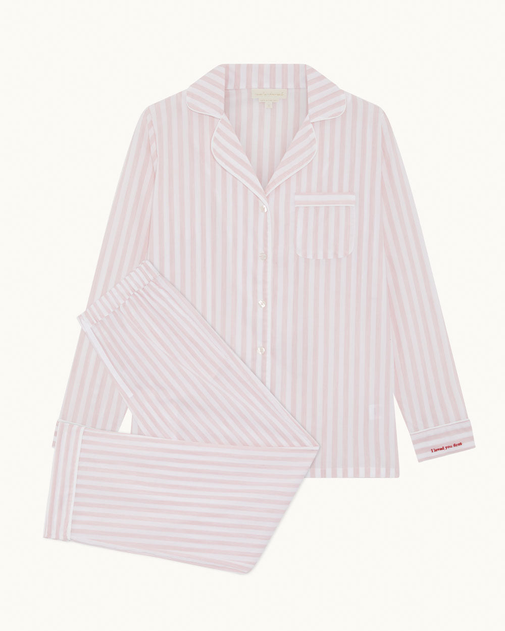 Adore Stripe Pyjama Pink - Woman