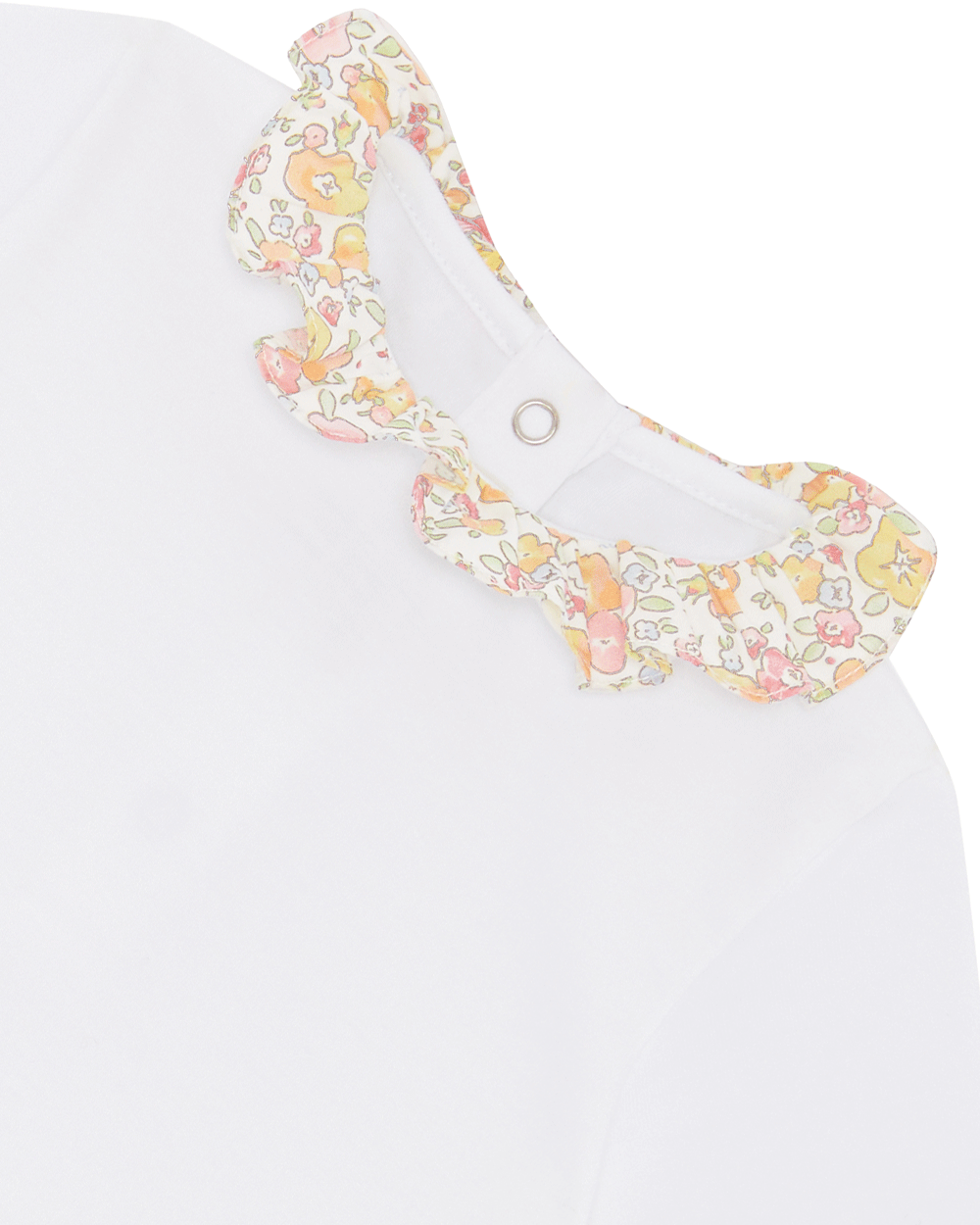 Ana Short Olympia Embroidered Ruffle Collar Onesie