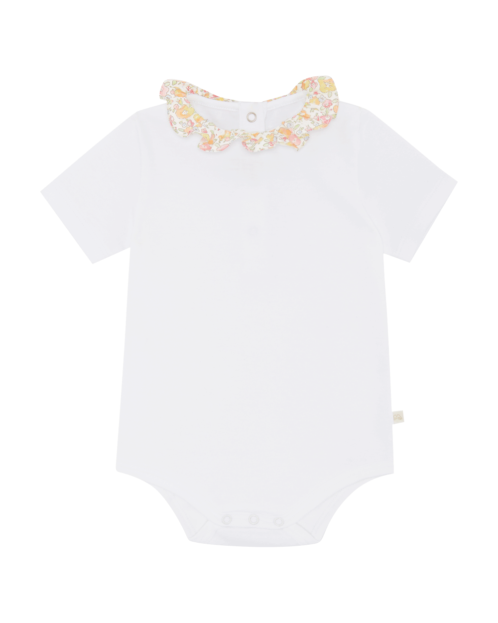 Ana Short Olympia Embroidered Ruffle Collar Onesie