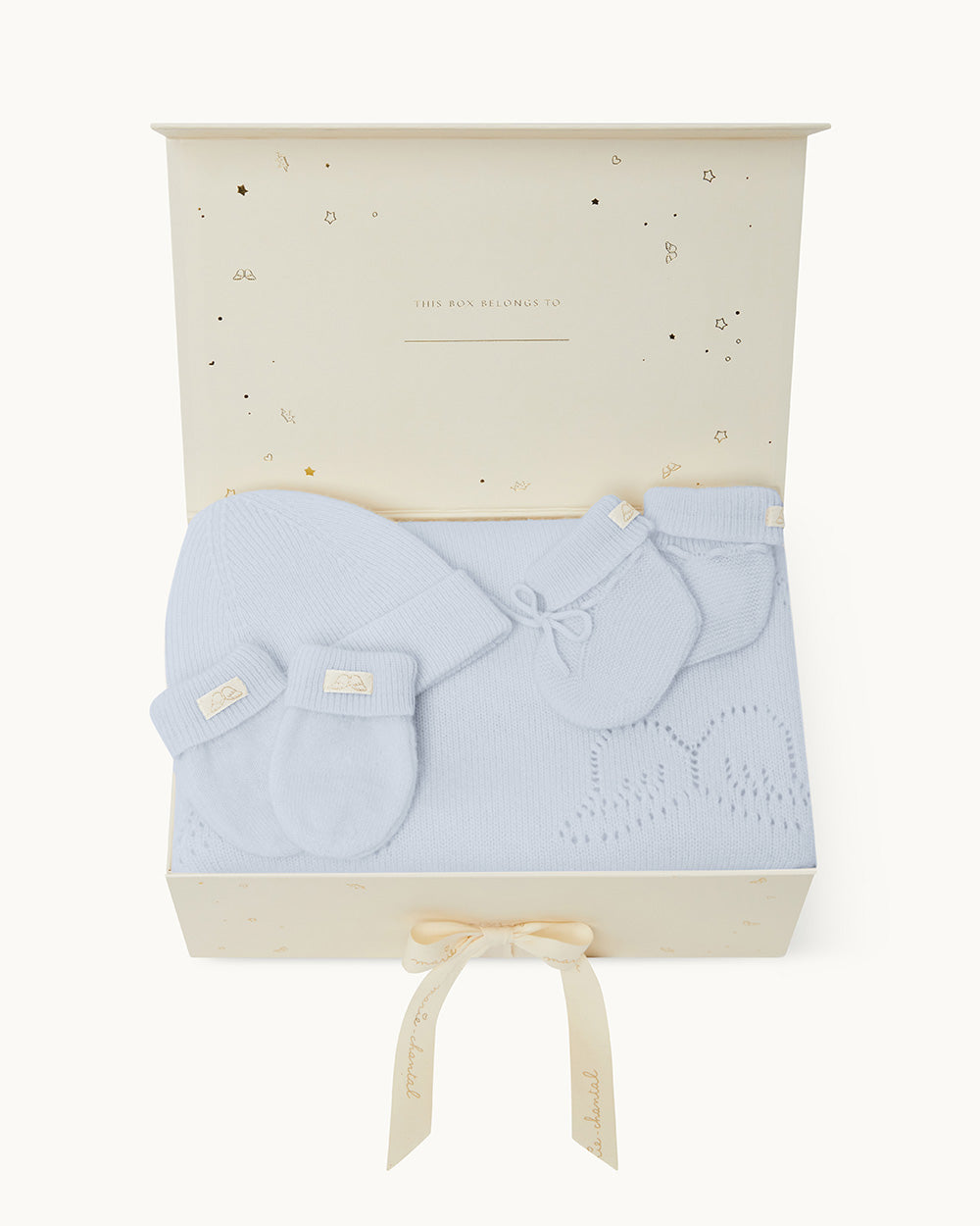 Baby’s First Cashmere Gift Set - Blue