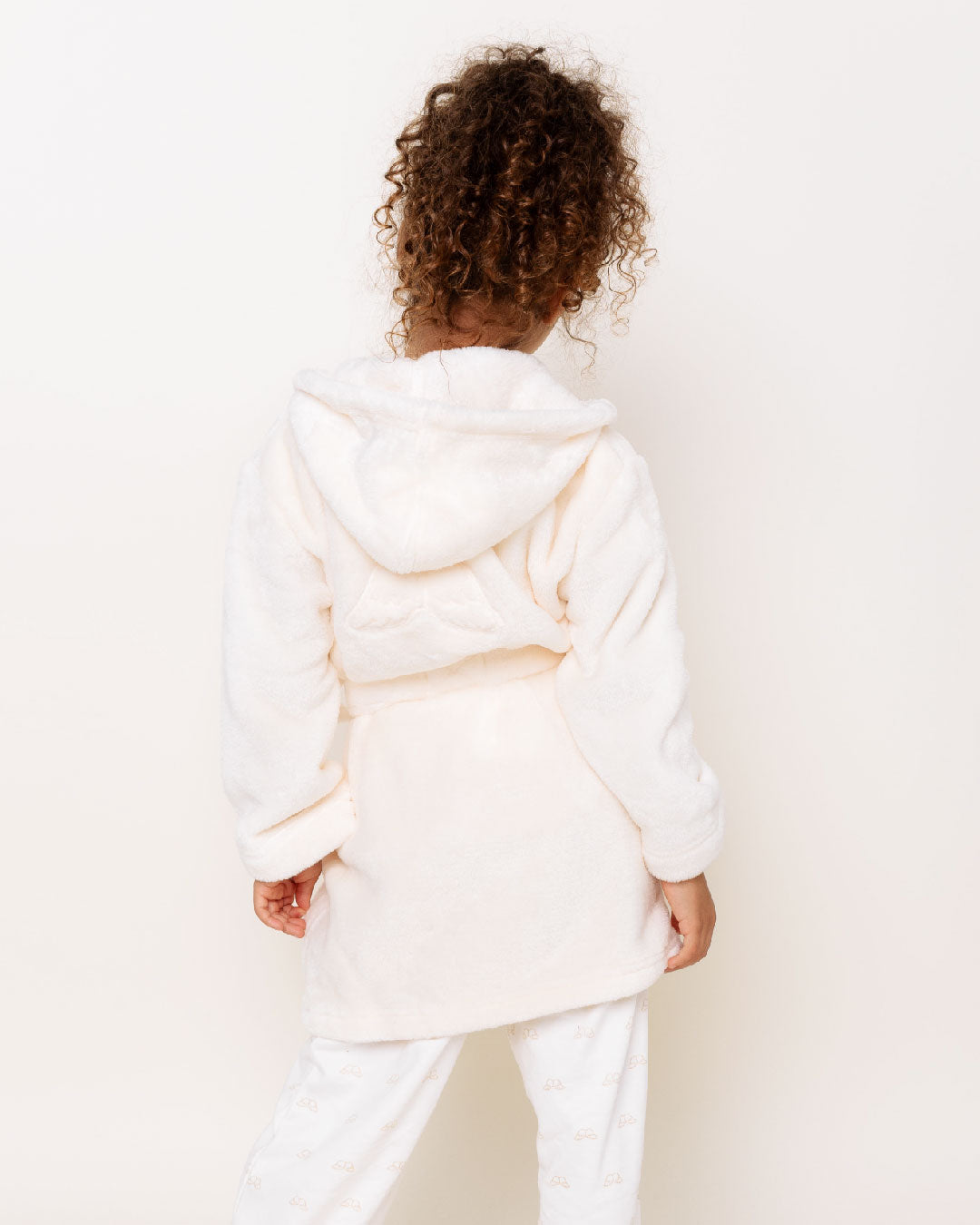 Angel Wing™ Fleece Robe - Child White