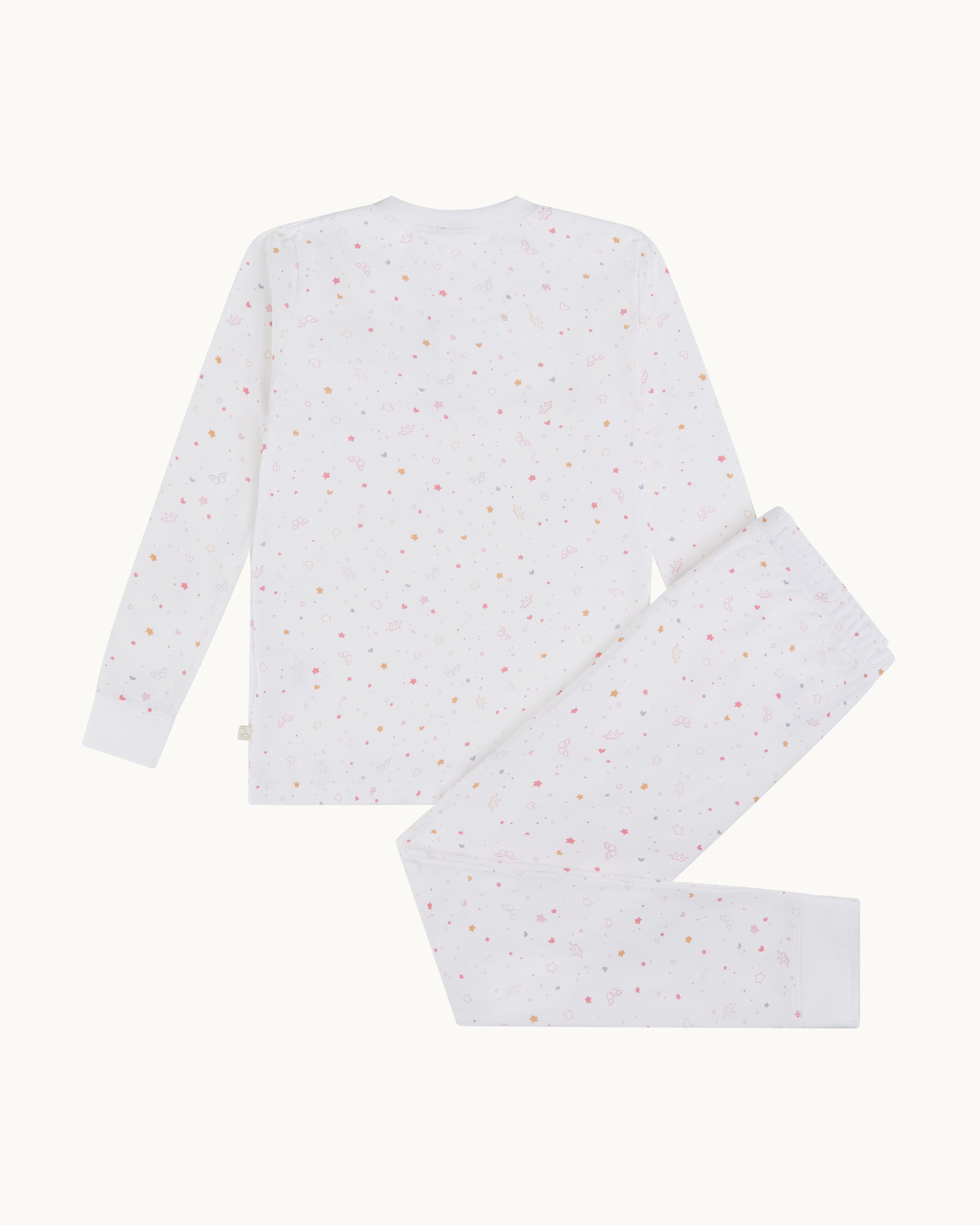 Star & Crown Pyjama - Child Pink