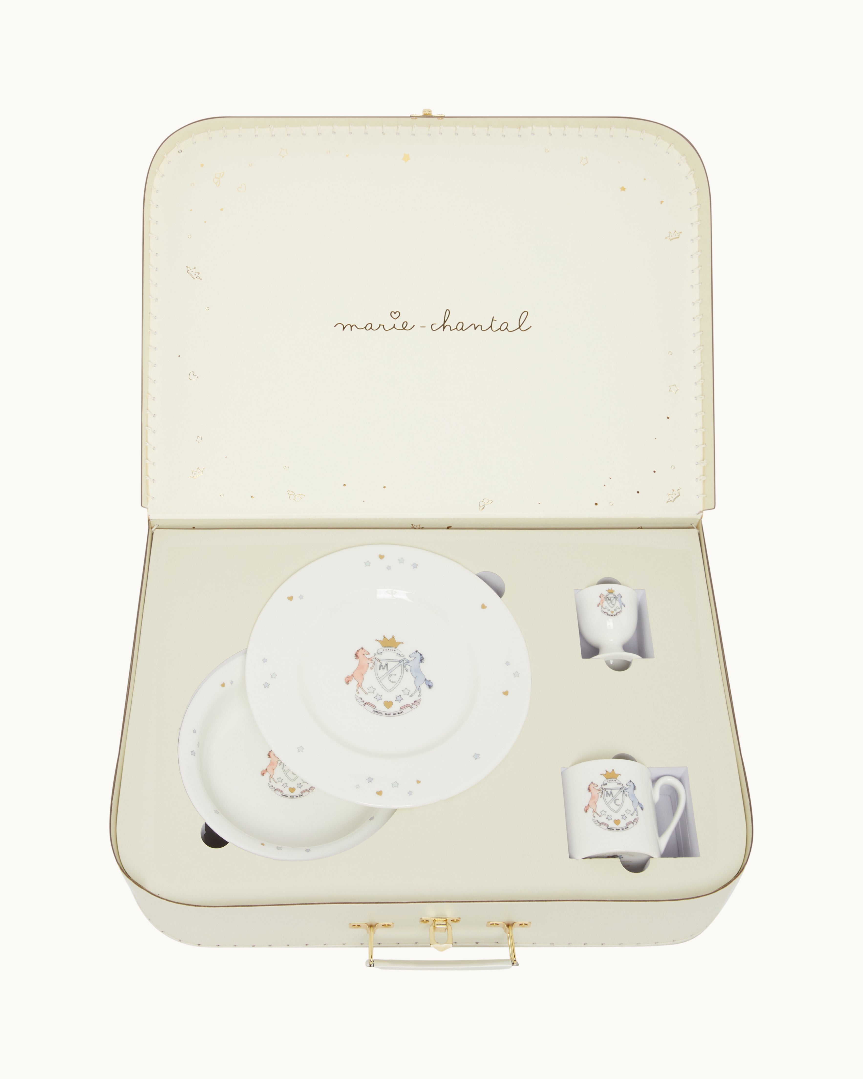 My First Crockery Suitcase Set - Crest