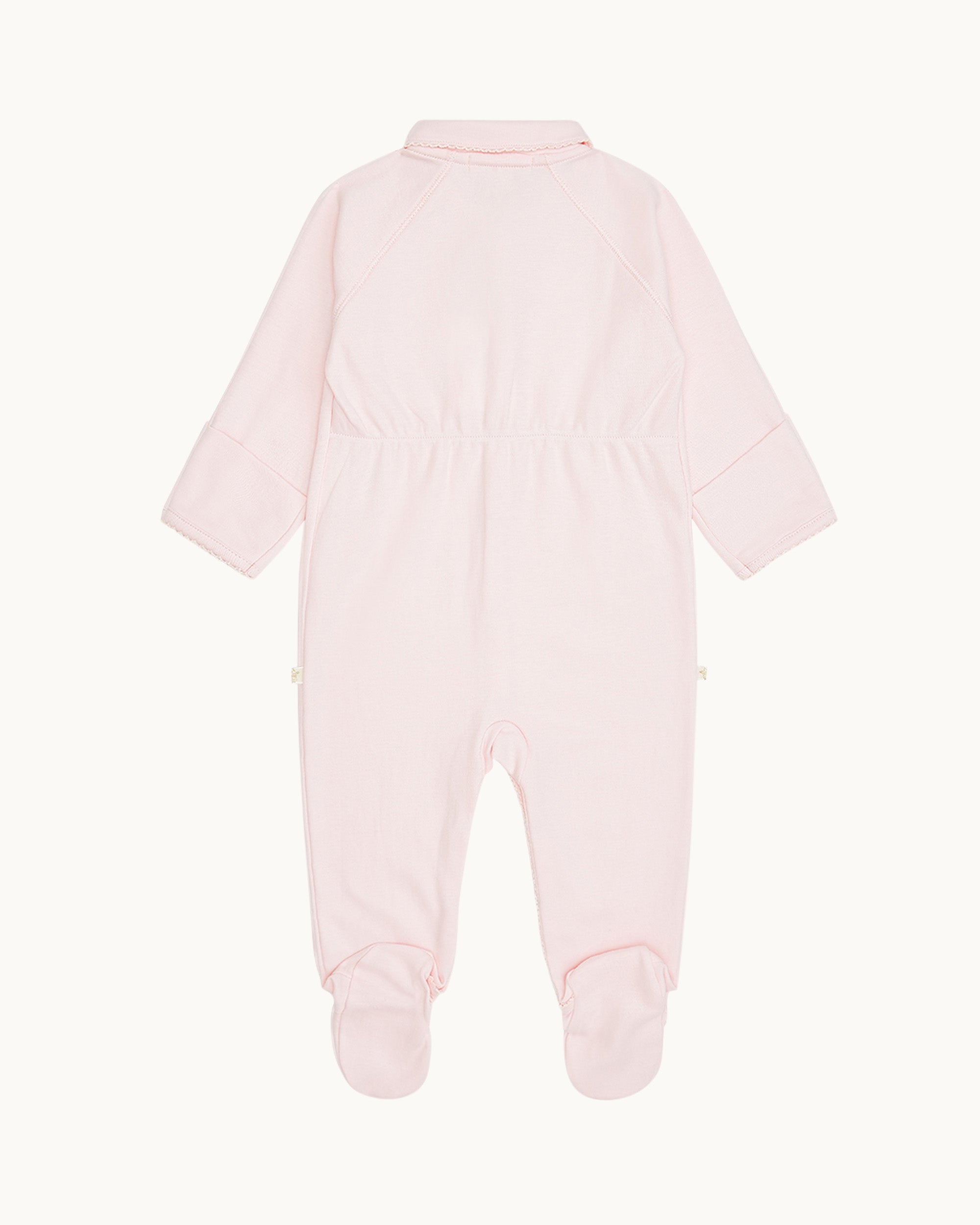 Angel Wing™ Pima Cotton Sleepsuit with Mittens