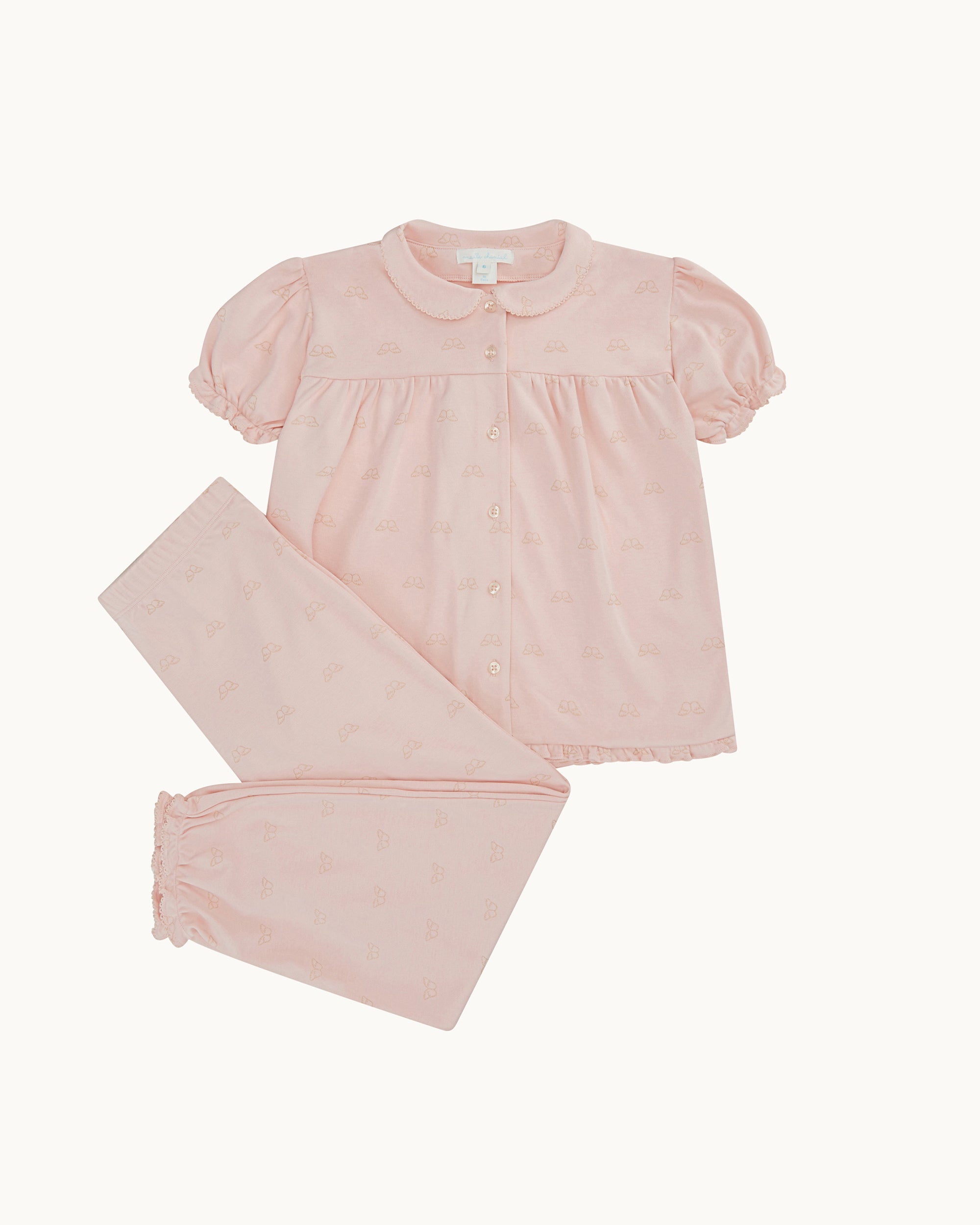 Angel Wing™ Print Pyjama - Child Pink