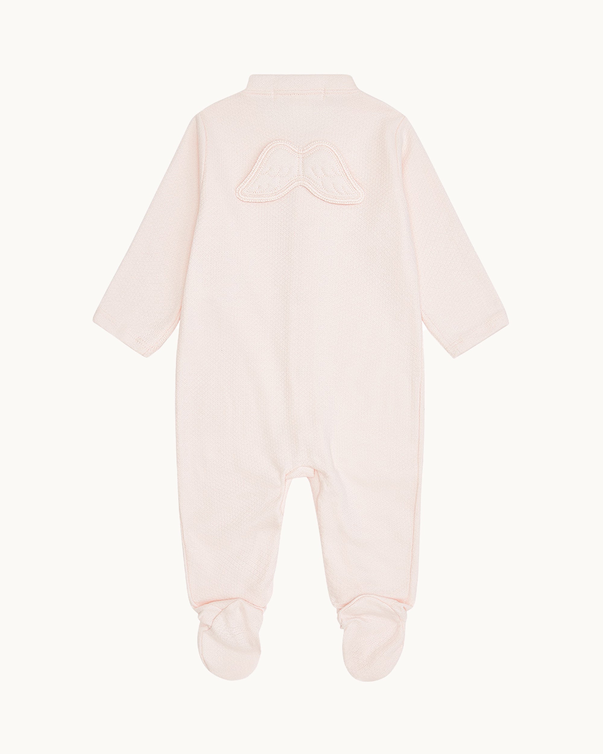 Angel Wing™ Pointelle Sleepsuit - Pink