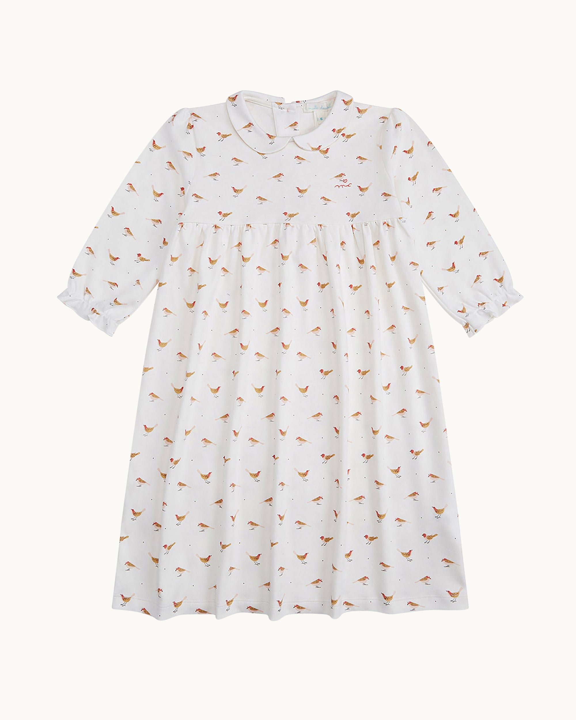 Robin Pima Cotton Nightgown - Cream