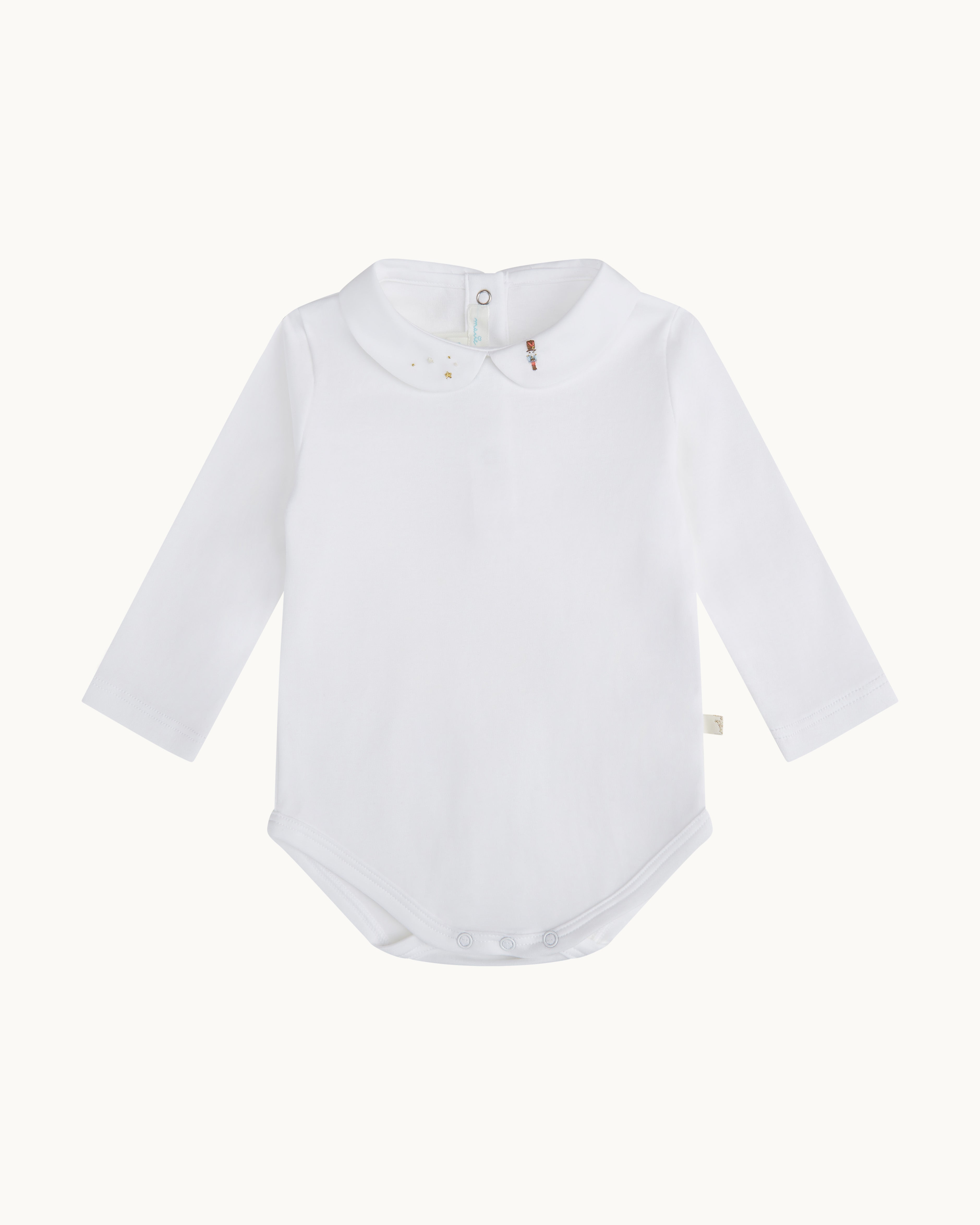 Soldier Peter Pan Collar Onesie